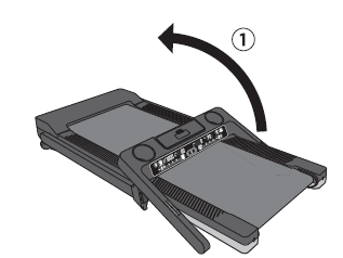 AFR1325 ランニングマシン1325】支柱の起こし方・倒し方 | よくあるご