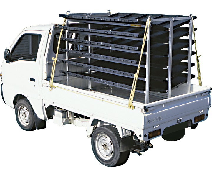 苗箱収納棚 NC-K NC NS | 物流・運搬機材 | 製品情報 | 住宅機器事業部