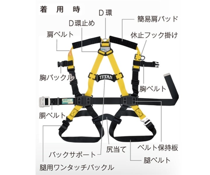 安全帯 EHC-9A | 高所作業関連 | 製品情報 | 住宅機器事業部